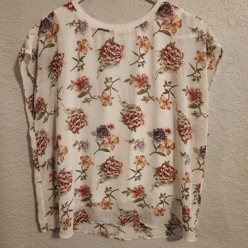 Forever 21 Floral Top